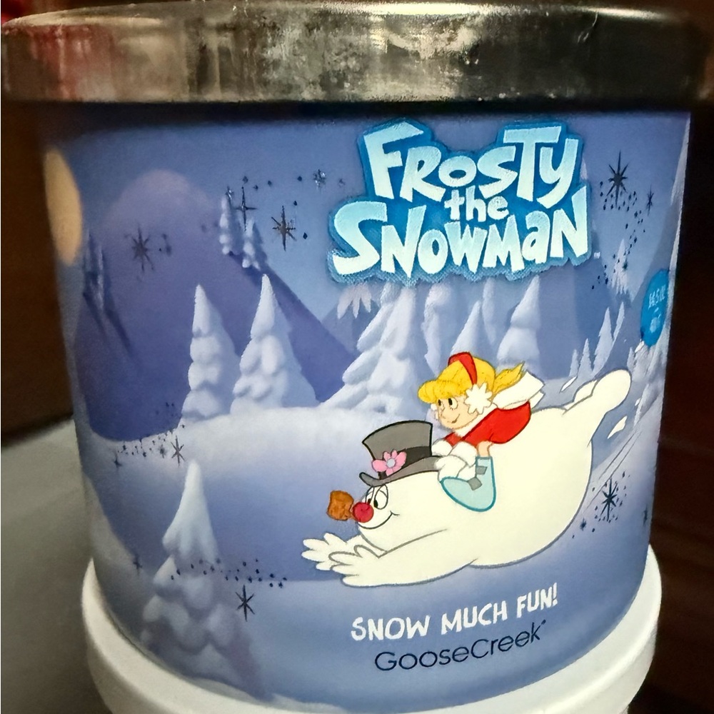 Goose Creek Frosty the Snowman Candle